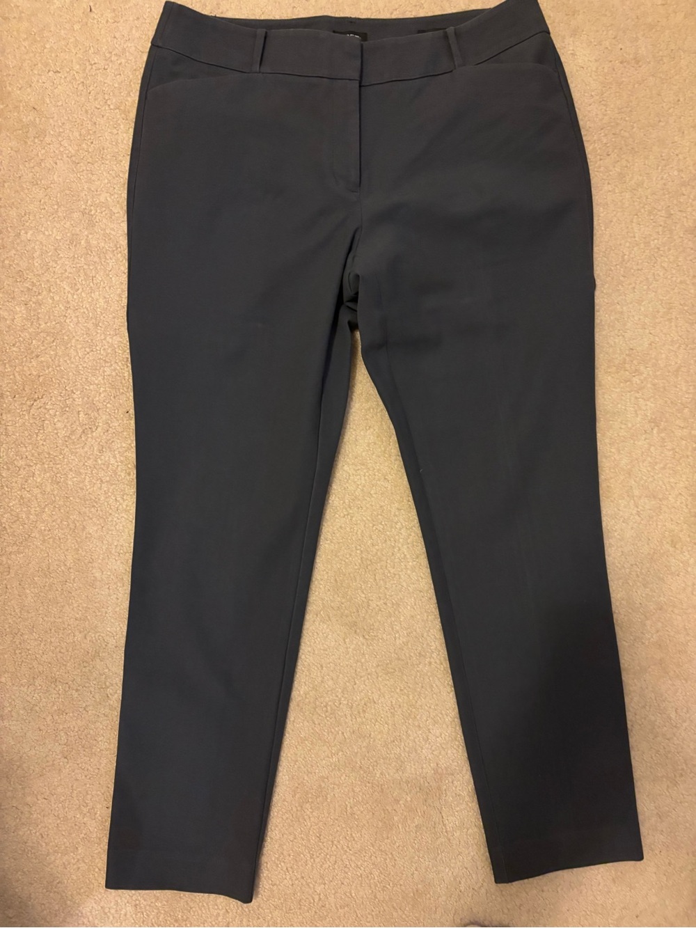LOFT gray Skinny Dress Pants